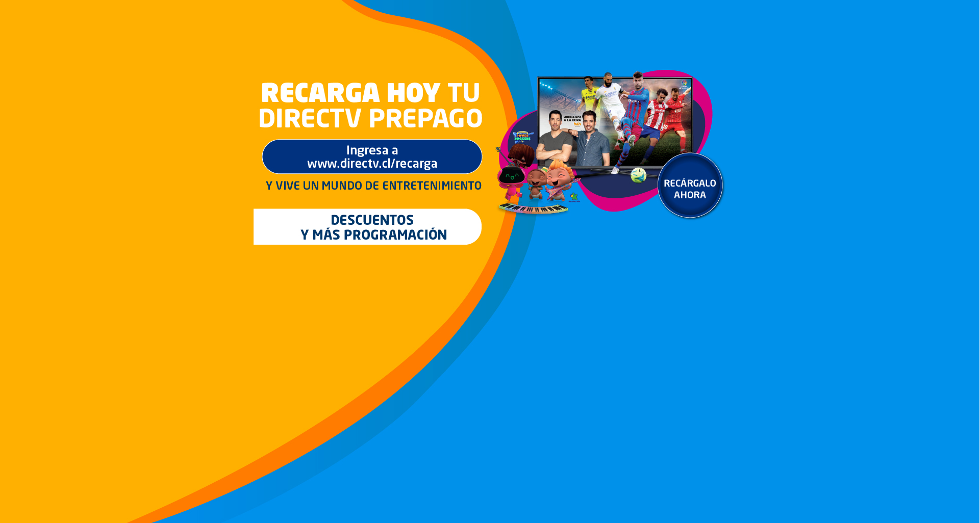 Servicio DIRECTV Prepago | DIRECTV® Chile